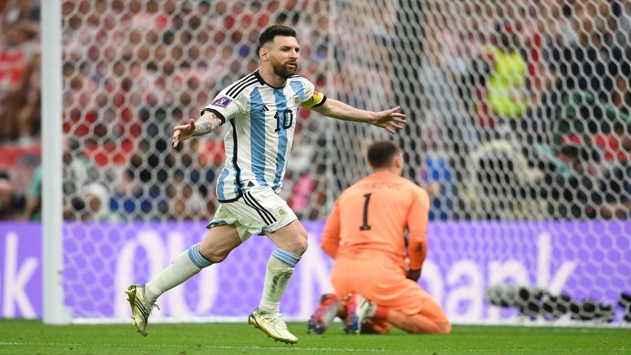 ميسي يصبح الهداف التاريخي للأرجنتين في كأس العالم