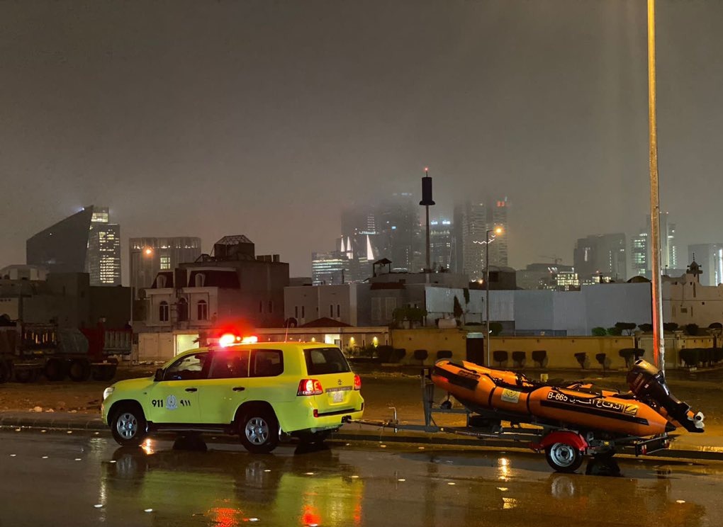 “الدفاع المدني”: لم نسجل أي حوادث أو حالات طارئة في الرياض