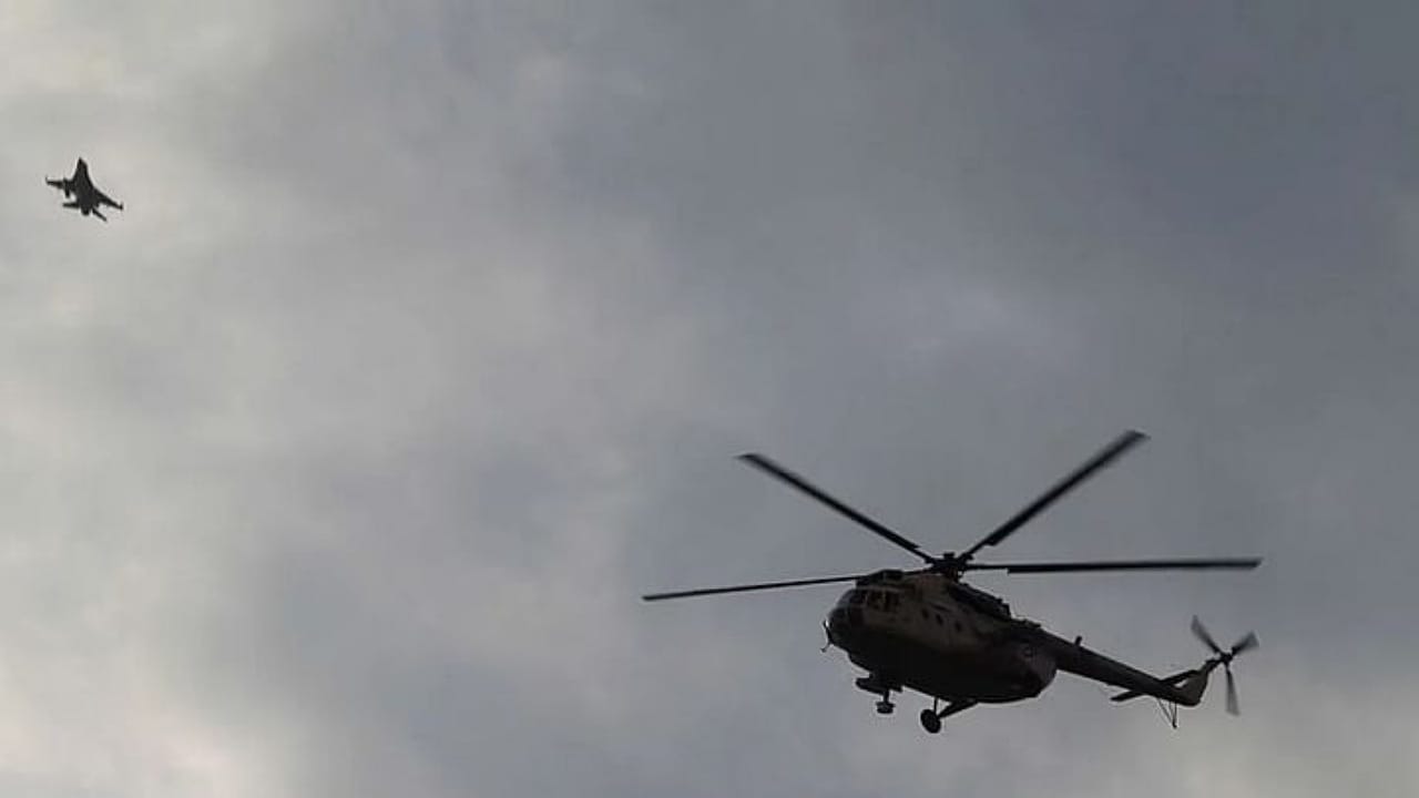 سقوط طائرة تدريب تابعة للجيش المصري
