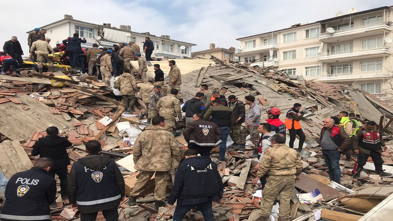 فيديو..لحظة وقوع الزلزال الجديد في ملاطية التركية