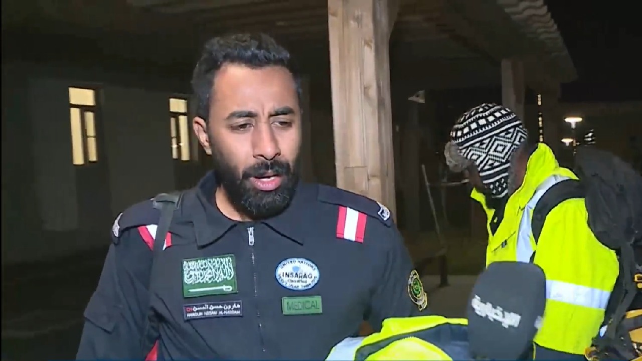 فريق الإنقاذ السعودي يكشف عن مشاهد أتعبت قلوبهم في غازي عنتاب (فيديو)
