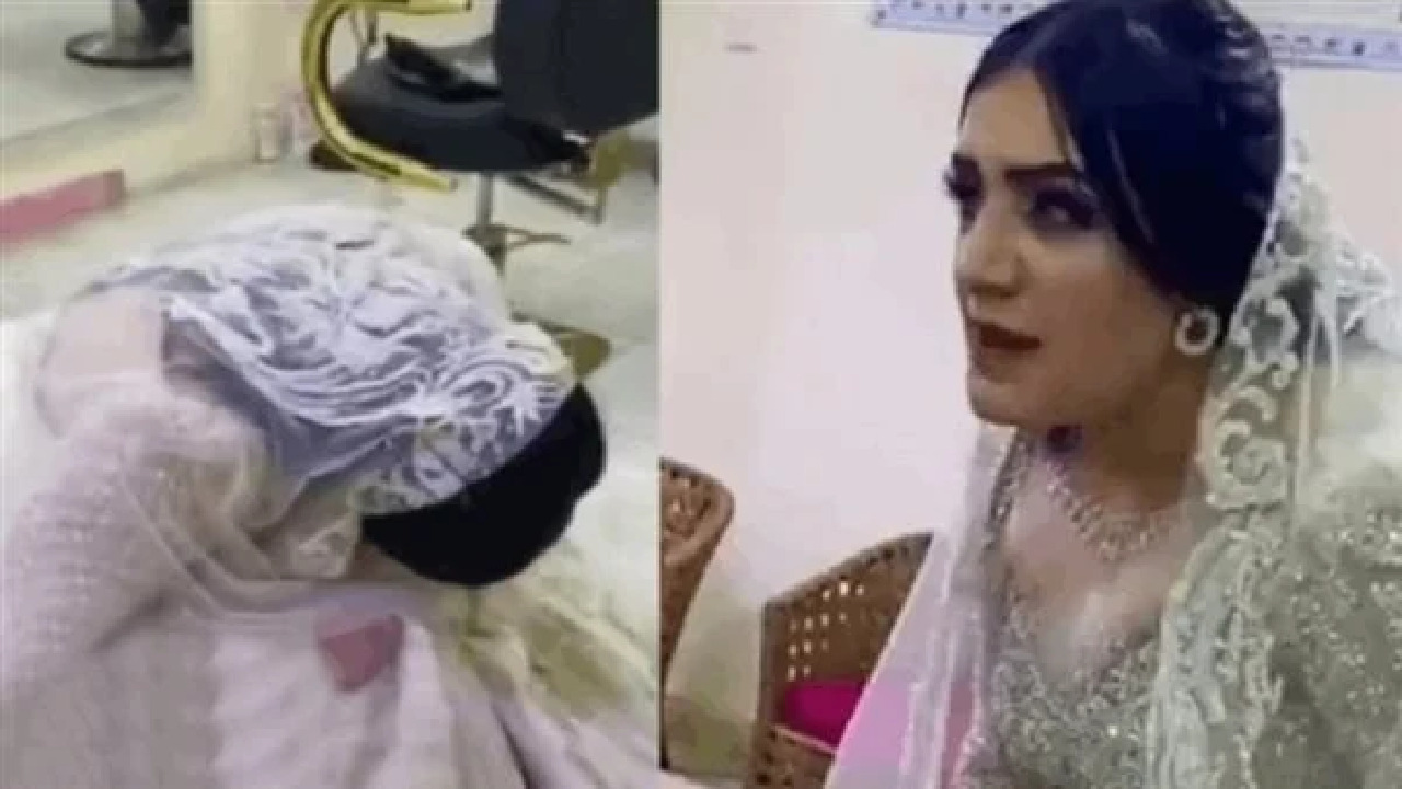 عريس يترك عروسه في ليلة زفافهما بسبب ياسمين عز (فيديو)