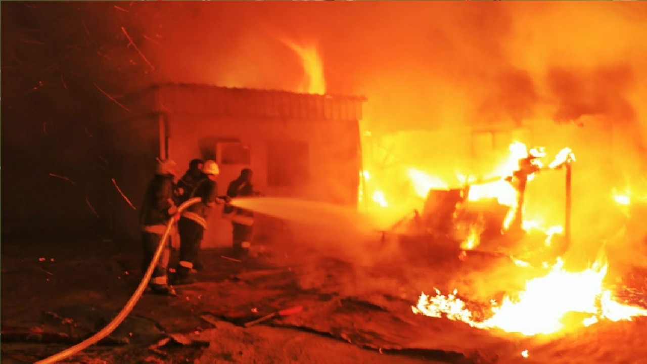 مصري يشعل النيران بمنزل حماته