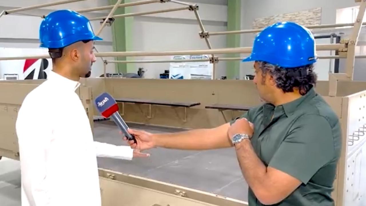 بالفيديو.. مصنع عسكري شرق ⁧‫المملكة‬⁩ يتخصص في صناعة خزانات الوقود للطائرات بدون طيار
