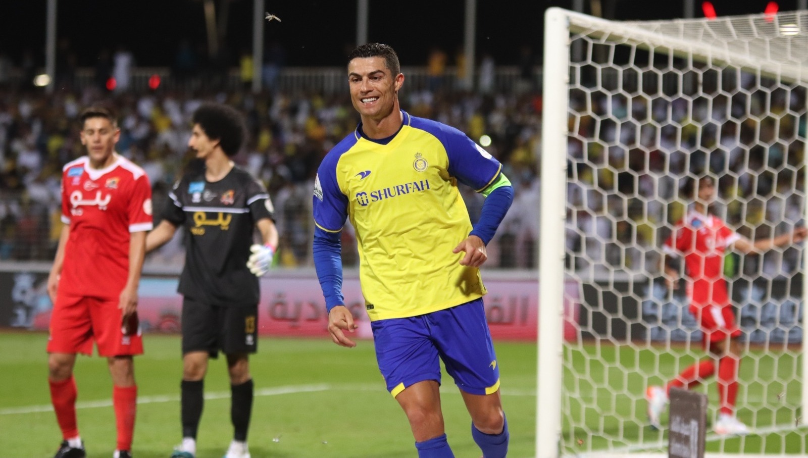 بالفيديو والصور .. رباعية رونالدو تقود النصر للفوز على الوحدة