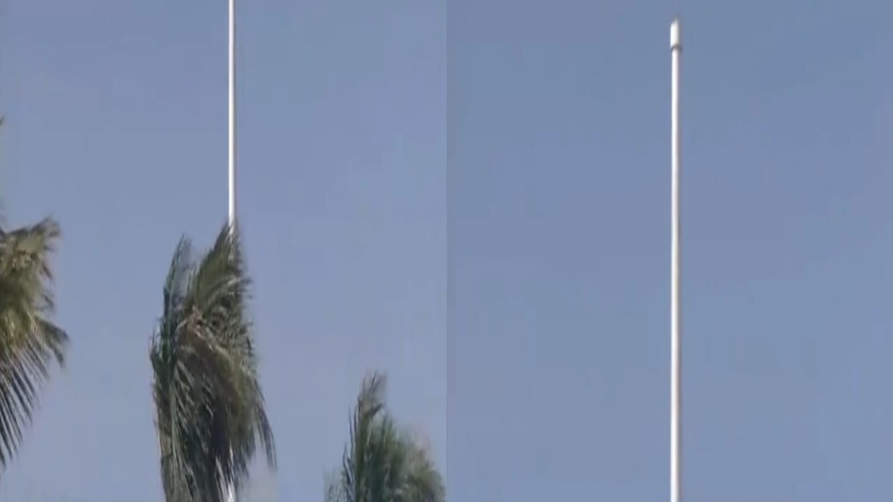 بالفيديو.. ثاني أطول سارية أعلام بالعالم في جدة