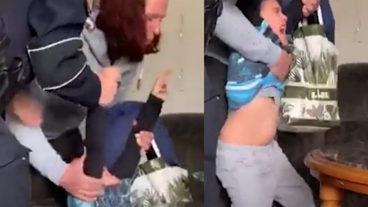 فيديو..الشرطة الألمانية تنتزع طفلا مسلما من أسرته بالقوة