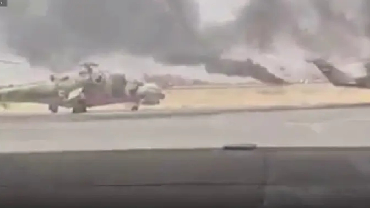 &#8220;الدعم السريع&#8221; تنشر فيديو لإحراق مروحيات تابعة لجيش السودان
