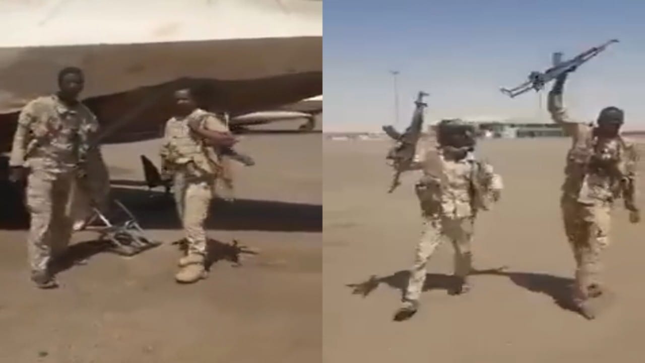بالفيديو.. قوات الدعم السريع تعلن سيطرتها على مطار مروي العسكري