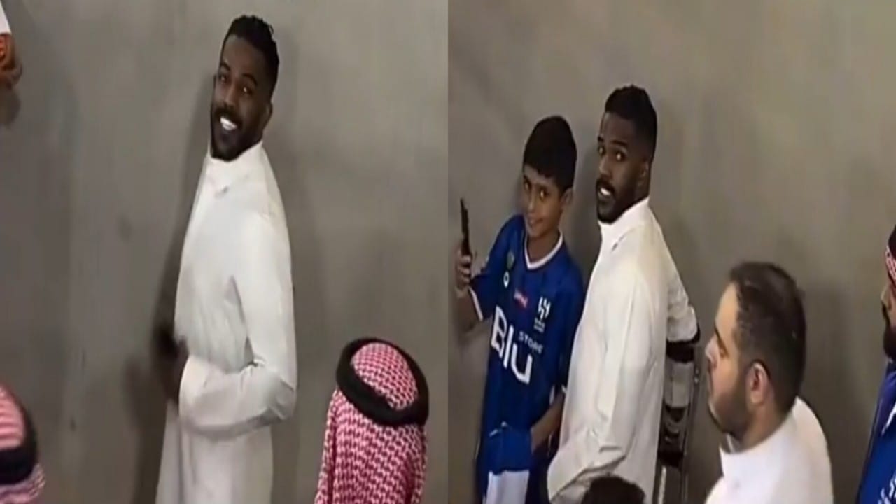 بالفيديو.. نواف العابد عن سبب حضوره بمباراة الهلال: جابني الشوق!