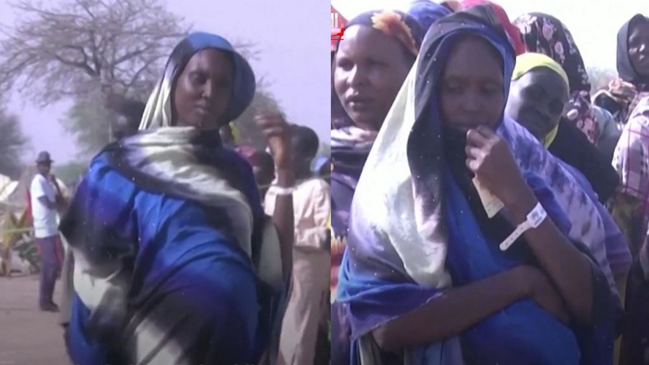 فيديو.سوداني يجهز كوخا لولادة زوجته على الحدود مع تشاد