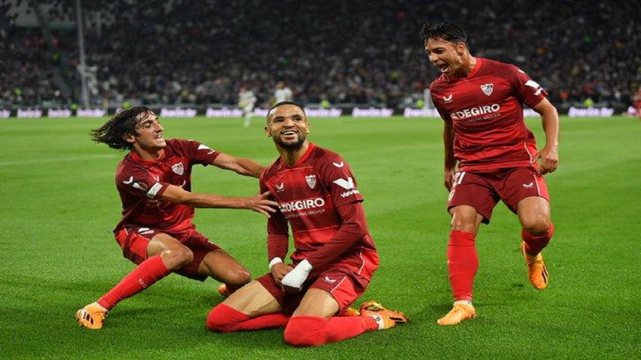 يوفنتوس يتعادل مع اشبيلية في الدوري الأوروبي