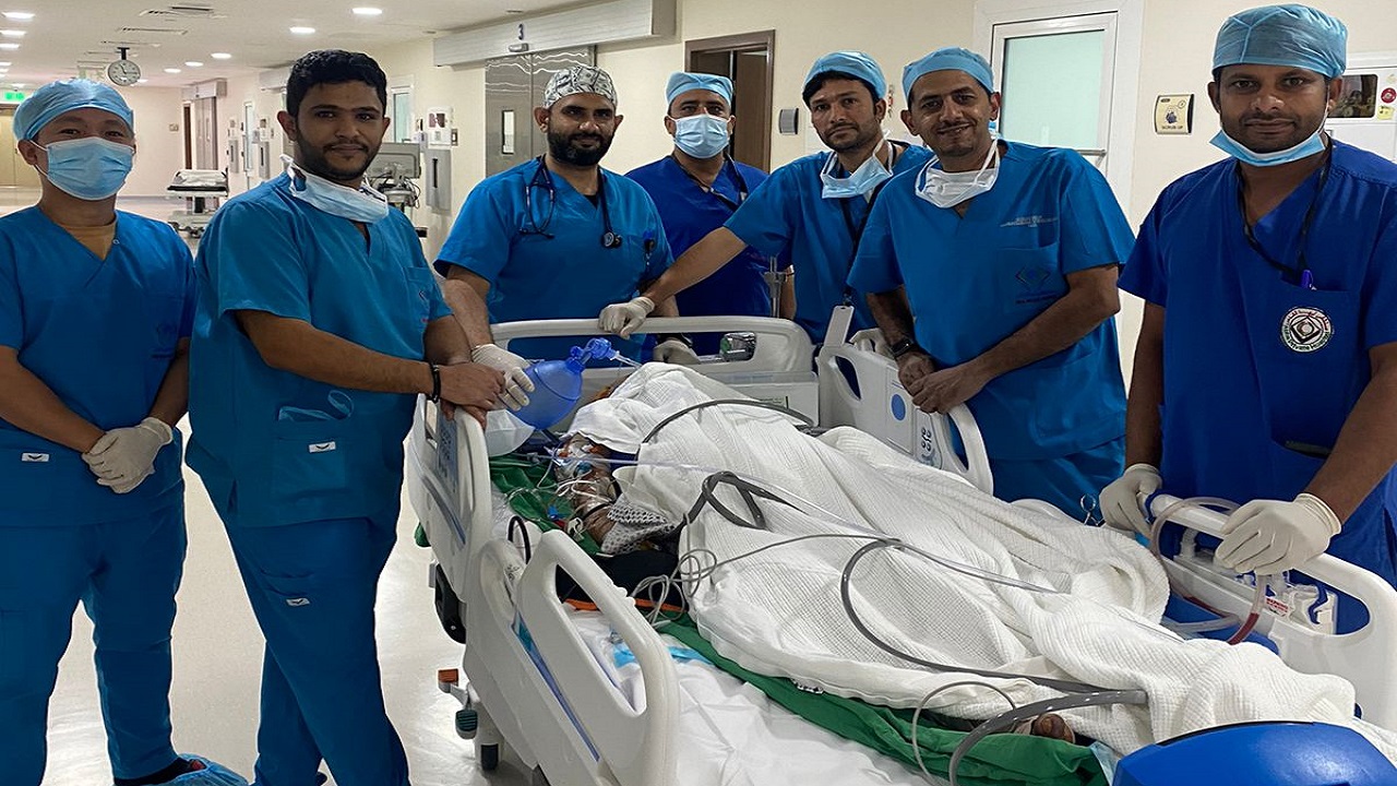 انقاذ حياة سبعيني بجراحة قلب مفتوح بأبها الخاص العالمي