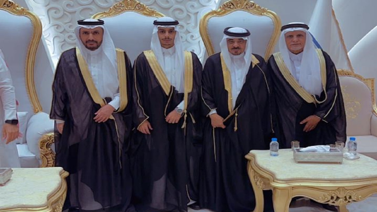 أسرة آل شار تحتفل بزفاف ابنهم سلطان
