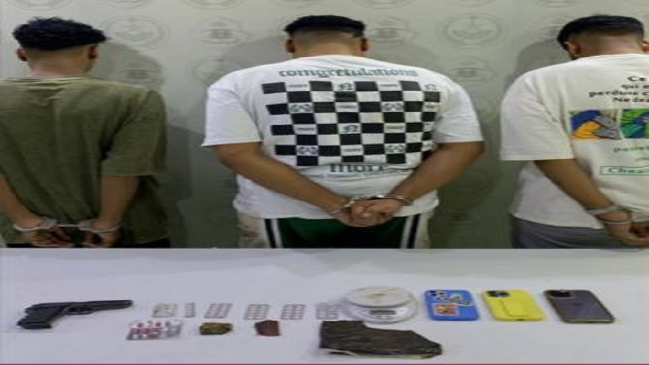 إحباط ترويج مادة الحشيش المخدر وأقراص خاضعة لتنظيم التداول الطبيى بالخرج