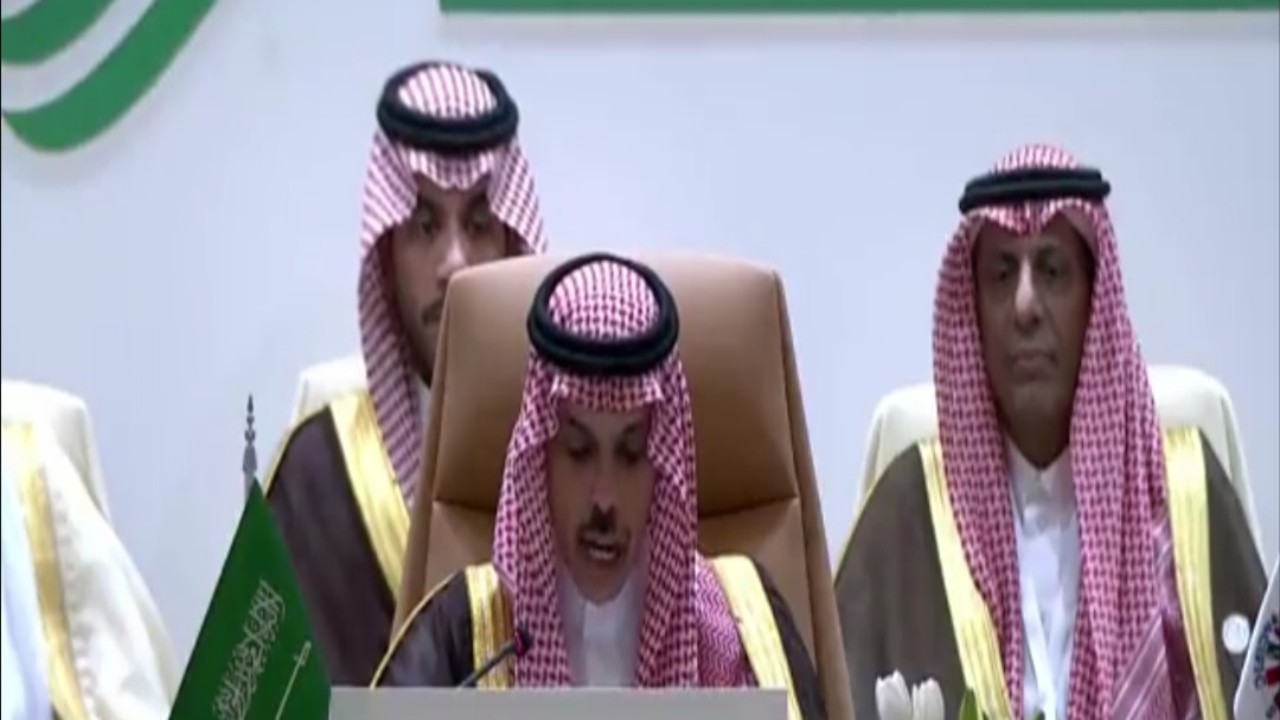 وزير الخارجية : المملكة تدعم حل النزاعات بالمنطقة.. فيديو