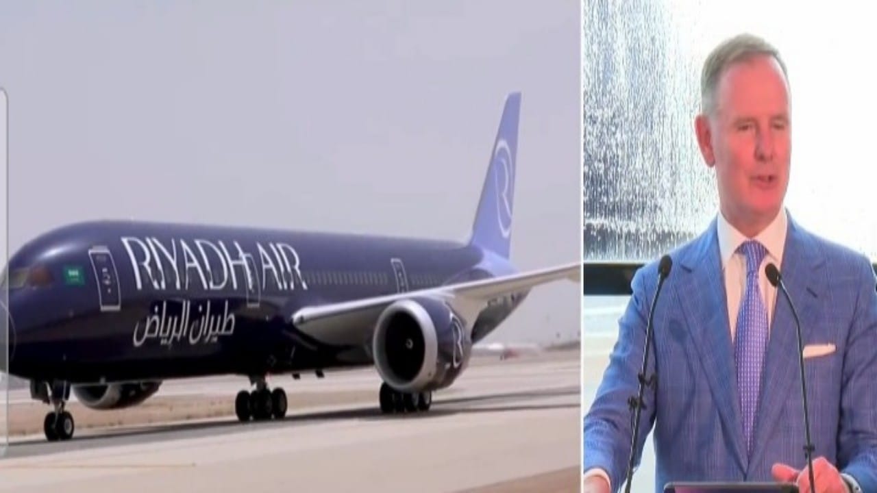 رئيس طيران الرياض: هذه الطائرة الأولى وسنطلق أولى الرحلات في عام 2025 ..فيديو 