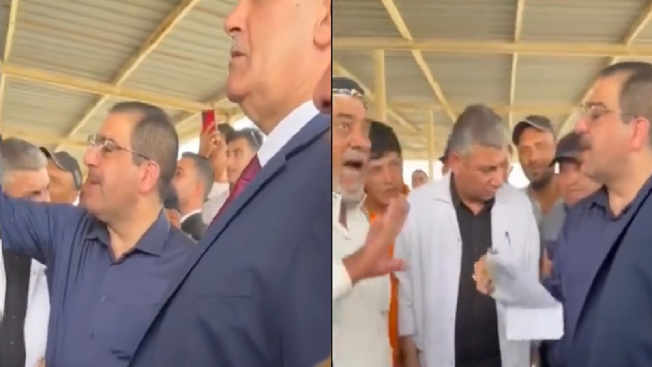 تصرفات وزير عراقي مع مسن تثير الغضب &#8211; فيديو