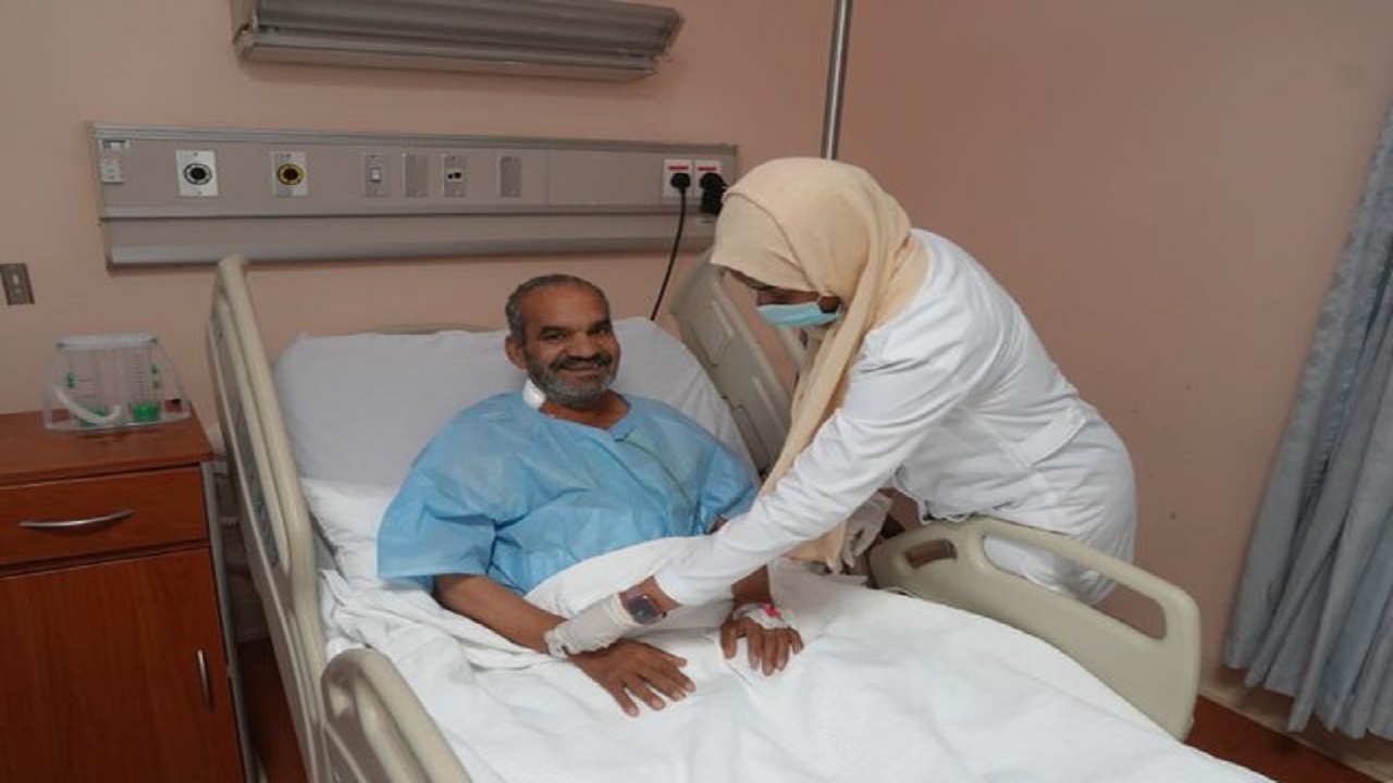إنقاذ حاج إيراني تعرض لجلطة قلبية حادة