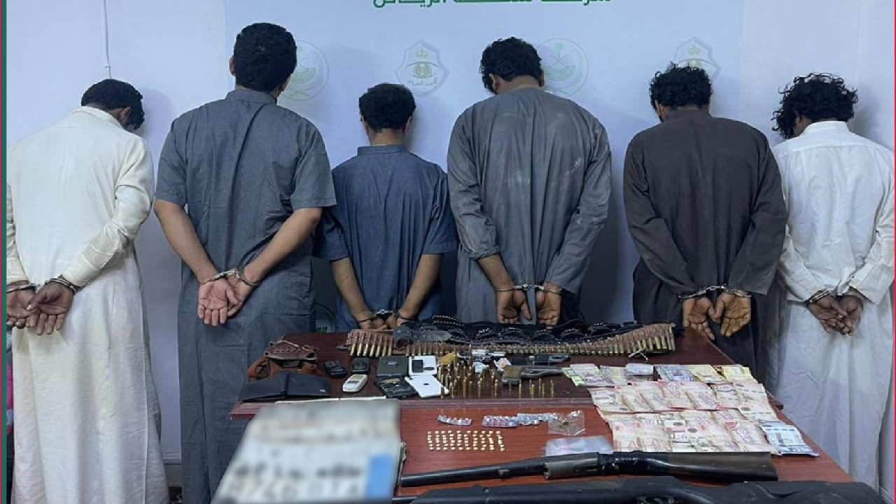 القبض على 6 مواطنين لترويجهم المخدرات بوادي الدواسر