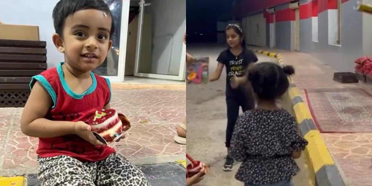 امرأة تفاجأ طفل عامل البقالة بعيد ميلاده.. فيديو