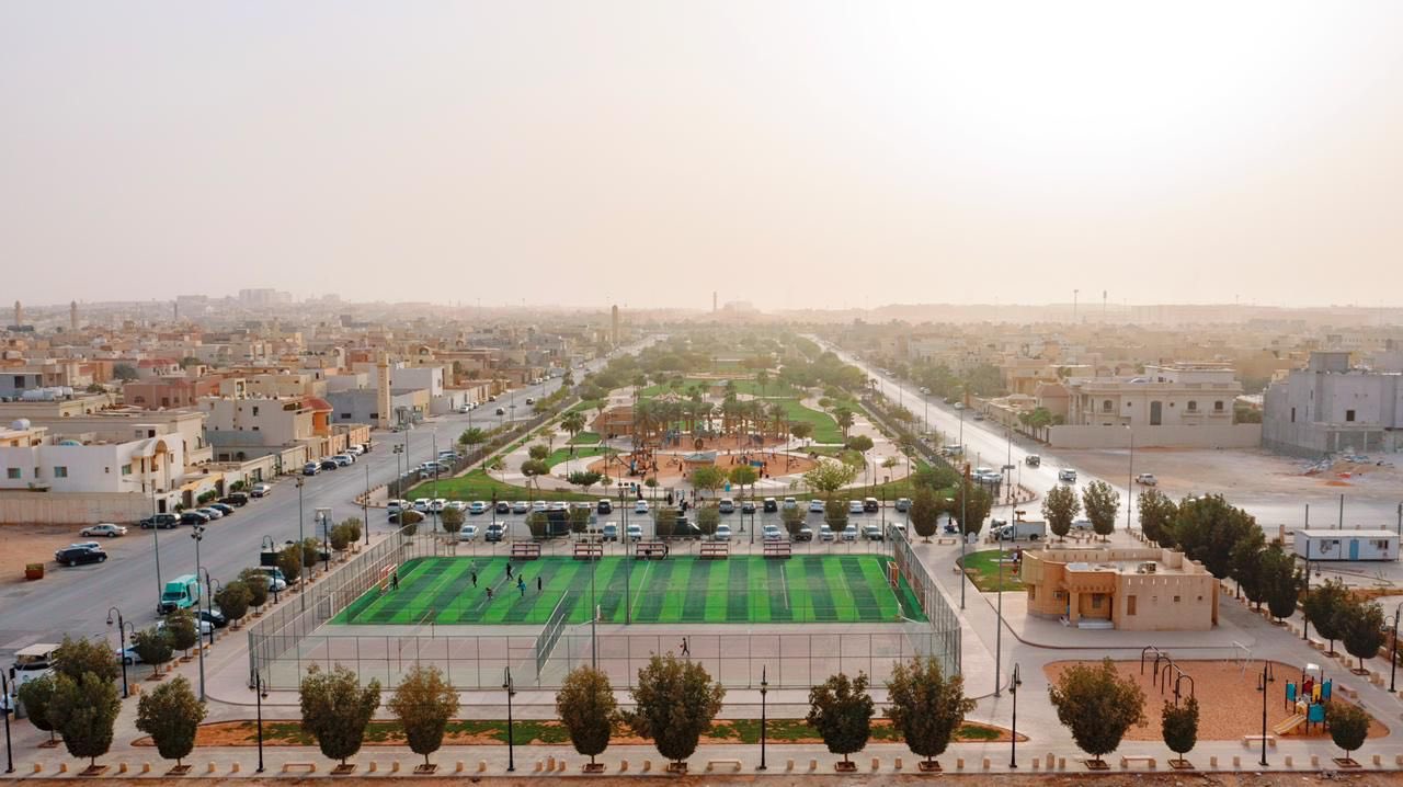 تدشين 20 حديقة جديدة في أحياء الرياض..صور