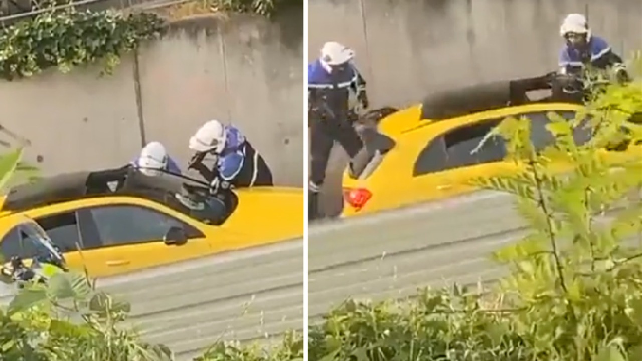 أول فيديو يوثق لحظة مقتل مراهق فرنسا على يد الشرطة