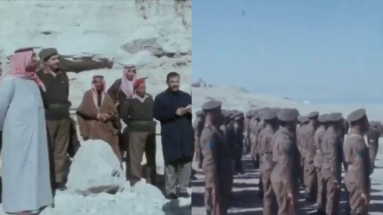 مشاهد تاريخية نادرة لزيارة الأمير سلطان للقوات السعودية المرابطة بالأردن .. فيديو