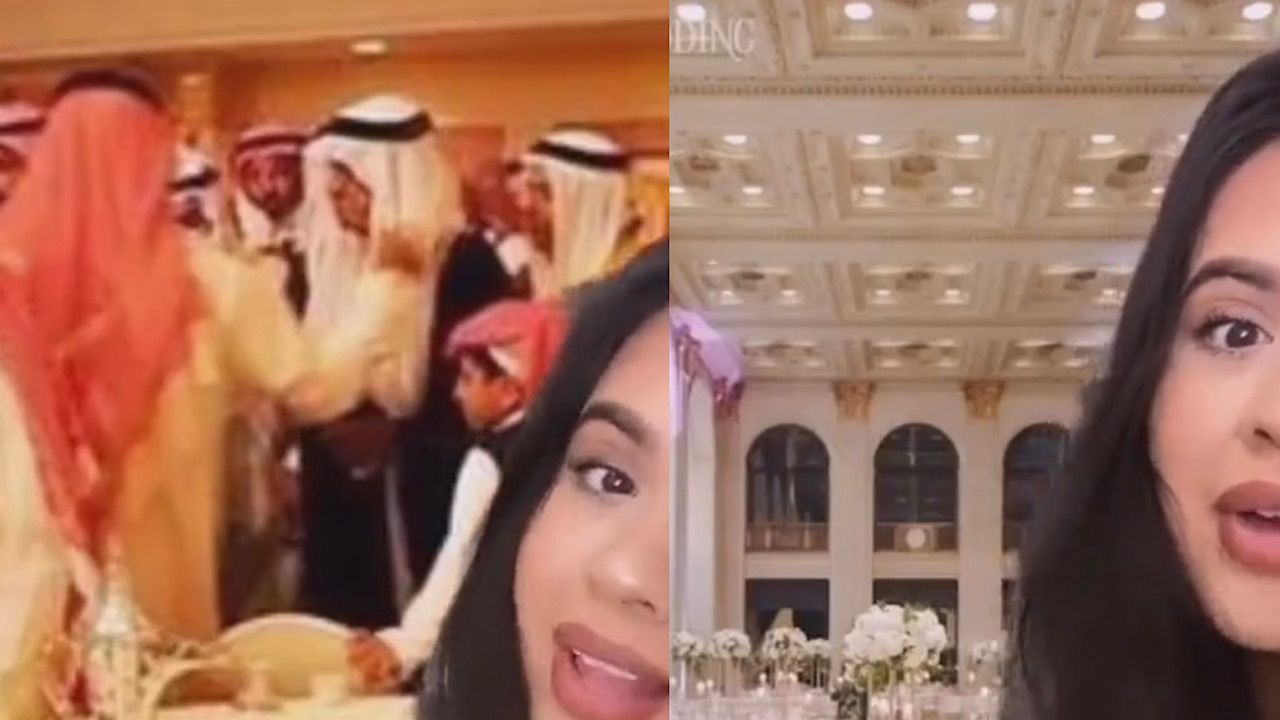 أمريكية تتغنى بجمال حفل الزفاف السعودي والنساء السعوديات : الخصوصية جعلتني أرقص بحرية  .. فيديو