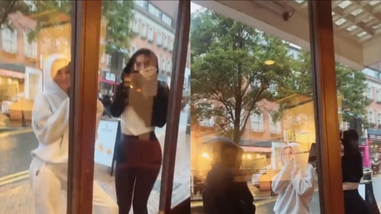 بريطانيات يتجمعن أمام مقهى: أول مرة يشوفون سعودي جميل.. فيديو