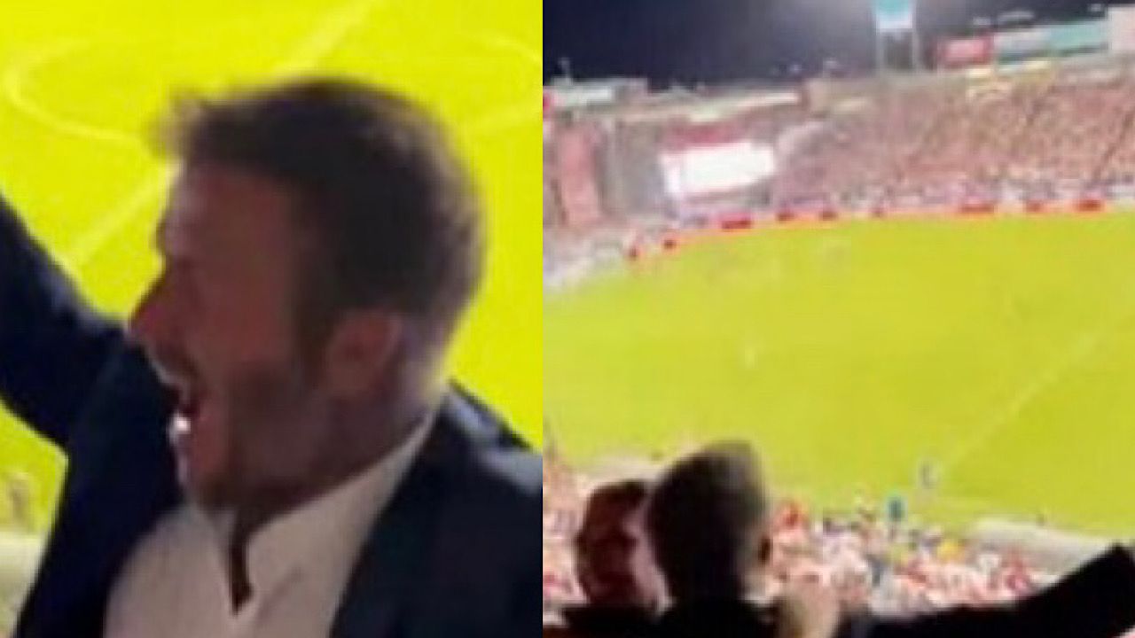 ردة فعل بيكهام بعد هدف ميسي الرائع في مباراة إنتر ميامي .. فيديو