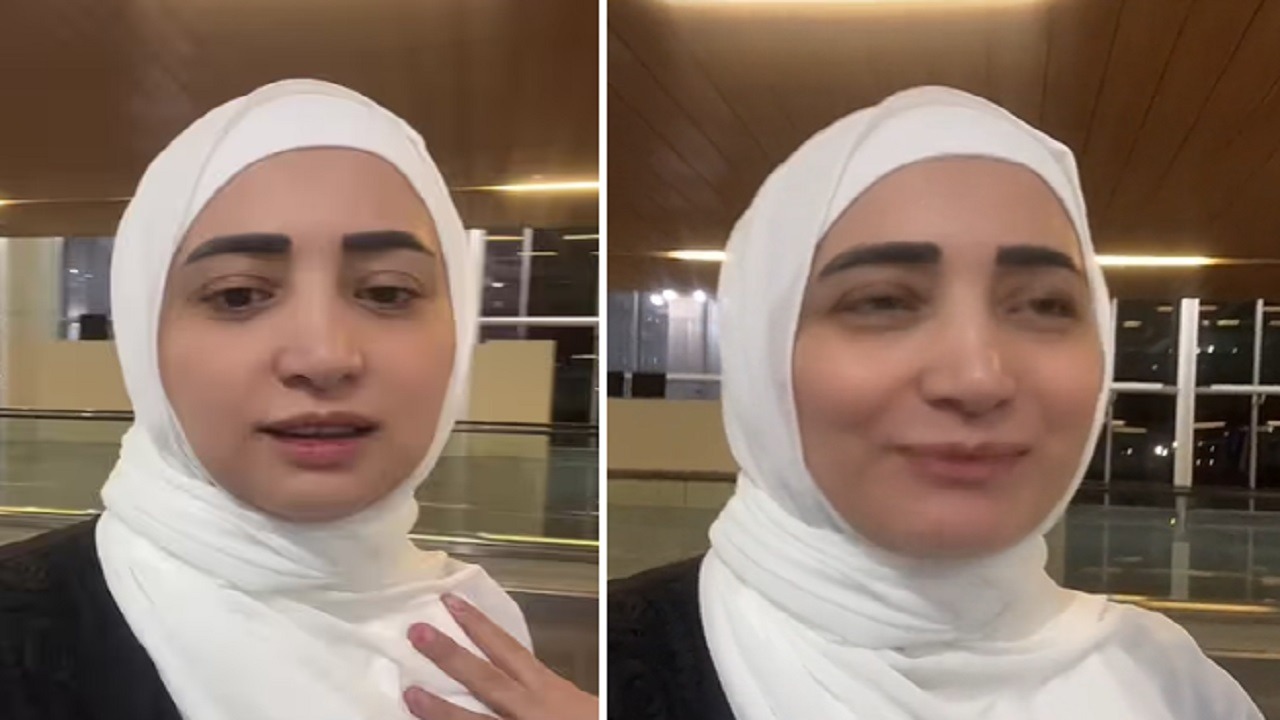 مصرية بعد إشادتها بالمملكة: مفاجأة جميلة حدثت لي بمطار المدينة.. فيديو