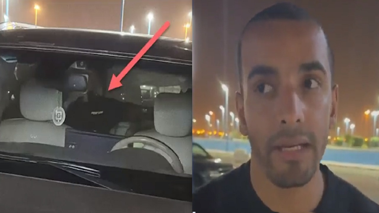 مٌعلق يضطر للتعليق من داخل سيارته على مباراة بـ الدوري الكويتي..فيديو