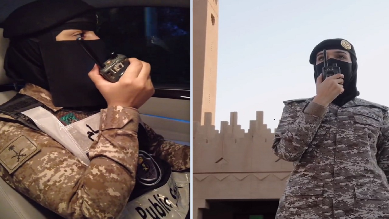 جانب من العمليات الميدانية للعسكريات السعوديات في الأمن الدبلوماسي .. فيديو