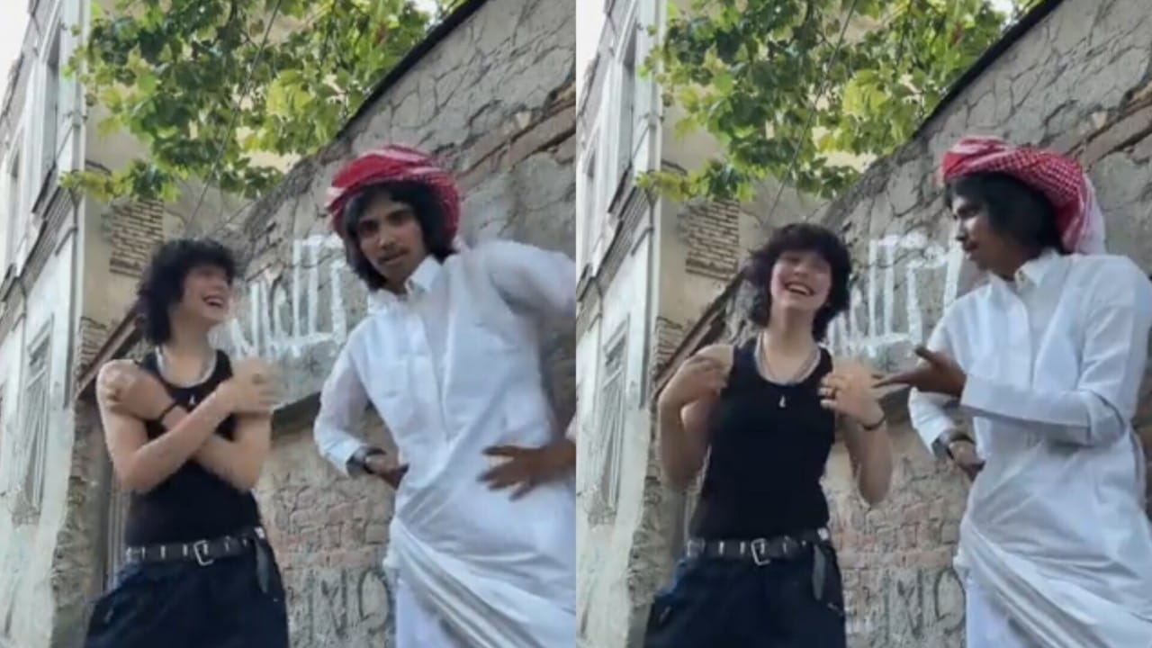 فتاة تركية ترقص مع فيلكس الدوسري على أنغام مخاصماك .. فيديو