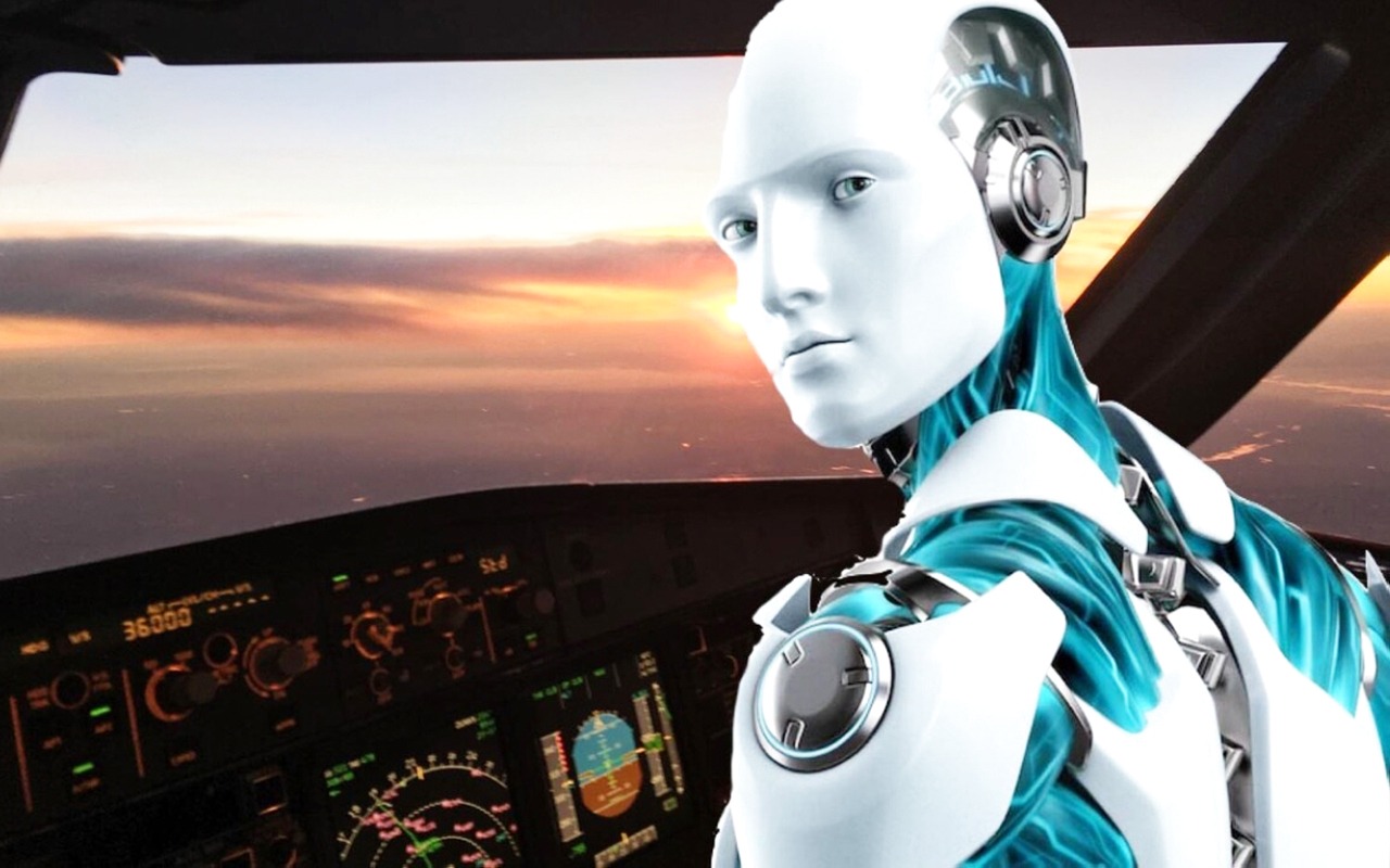 ابتكار أول روبوت على هيئة إنسان لقيادة الطائرات