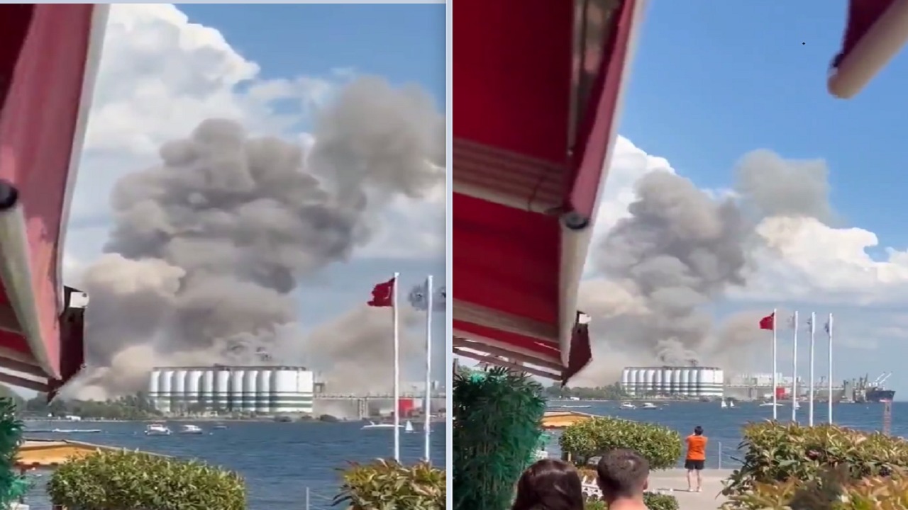 انفجار ضخم يهز تركيا..فيديو