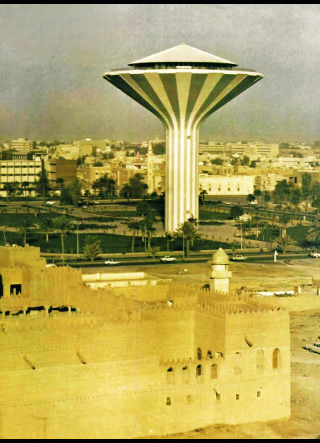 صورة نادرة لحي الشمسية والمربع قبل 55 عام