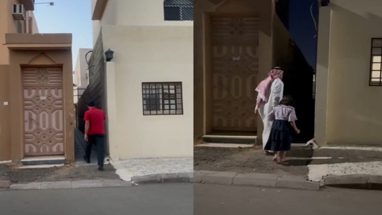 مواطنة تستقطع جزءًا من منزلها ليكون ممرا للمصلين في حائل .. فيديو