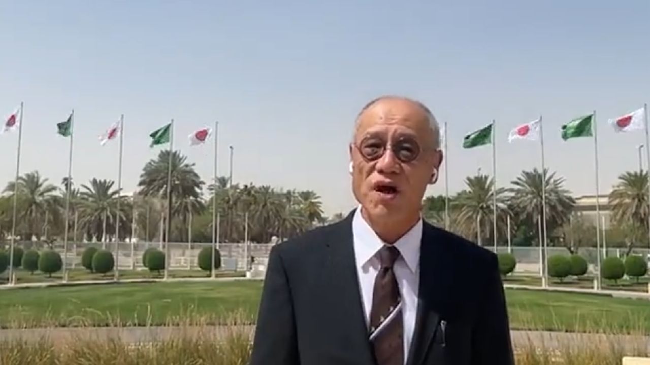 سفير اليابان في المملكة ينشر تعليقًا باللهجة السعودية .. فيديو