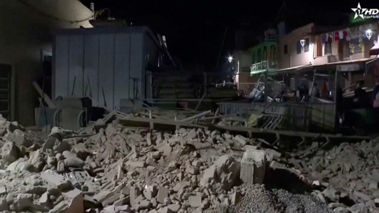 ارتفاع حصيلة ضحايا زلزال المغرب إلى 820 حالة وفاة