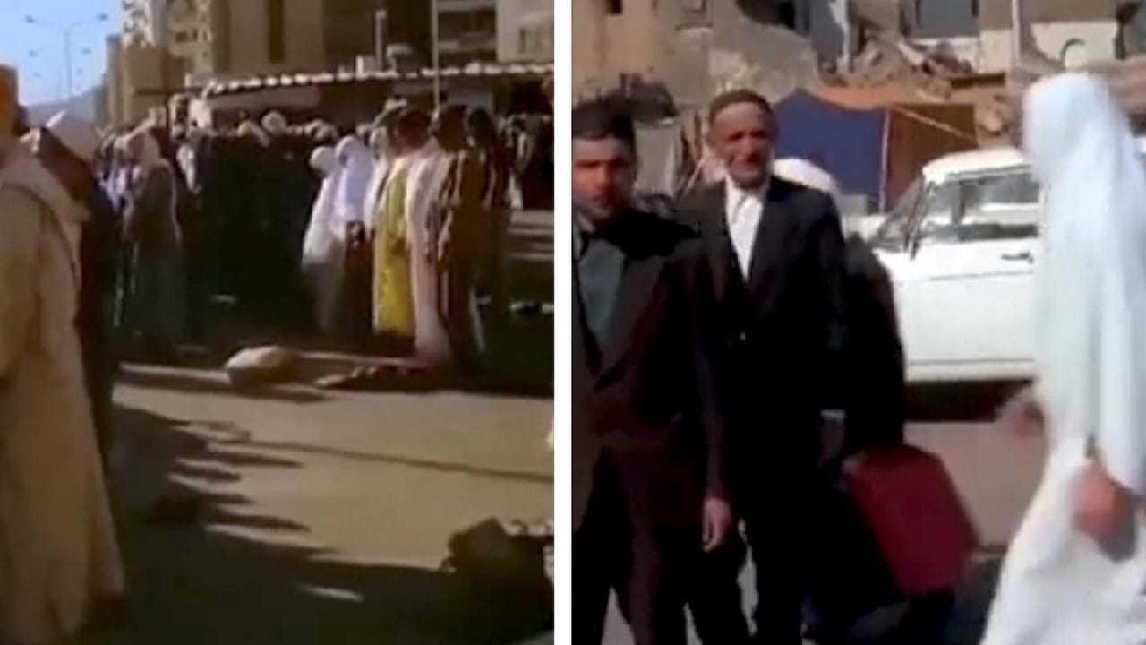 لقطة نادرة بجودة عالية من المدينة المنورة قبل 49 عاماً.. فيديو