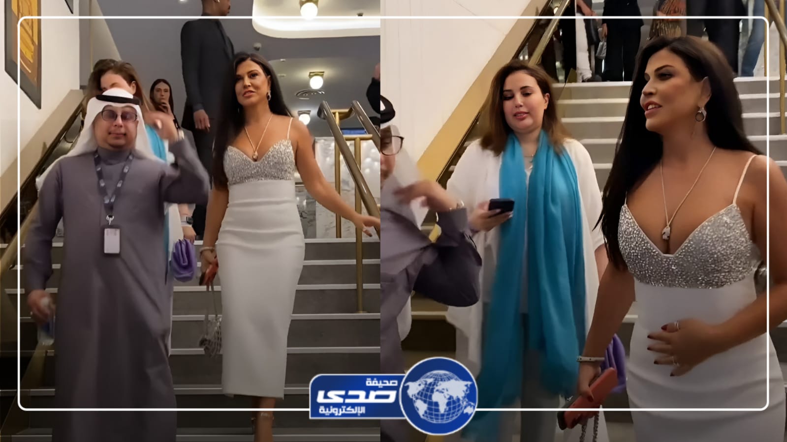 النجمة جومانة مراد من حضورها عرض فيلم على الزيرو في المملكة .. فيديو