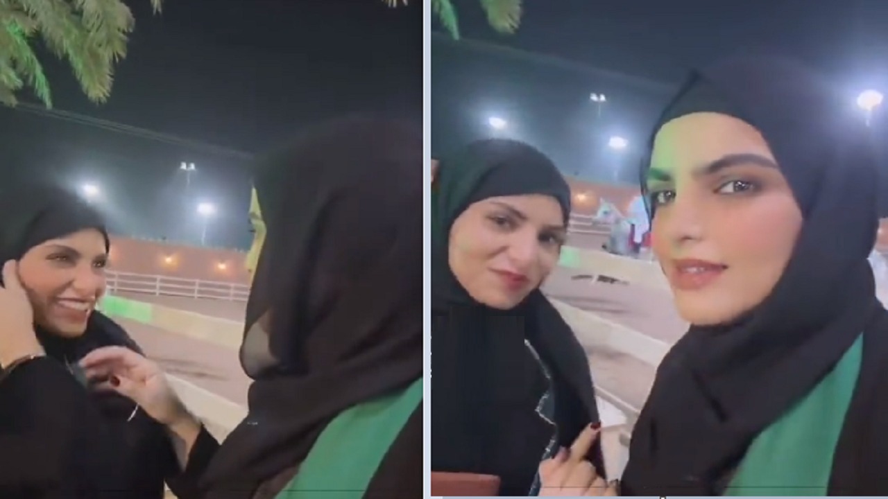سارة الودعاني في أول لقاء مع شبيهتها كادي الجريسي: أنتِ مرة صغيرة..فيديو