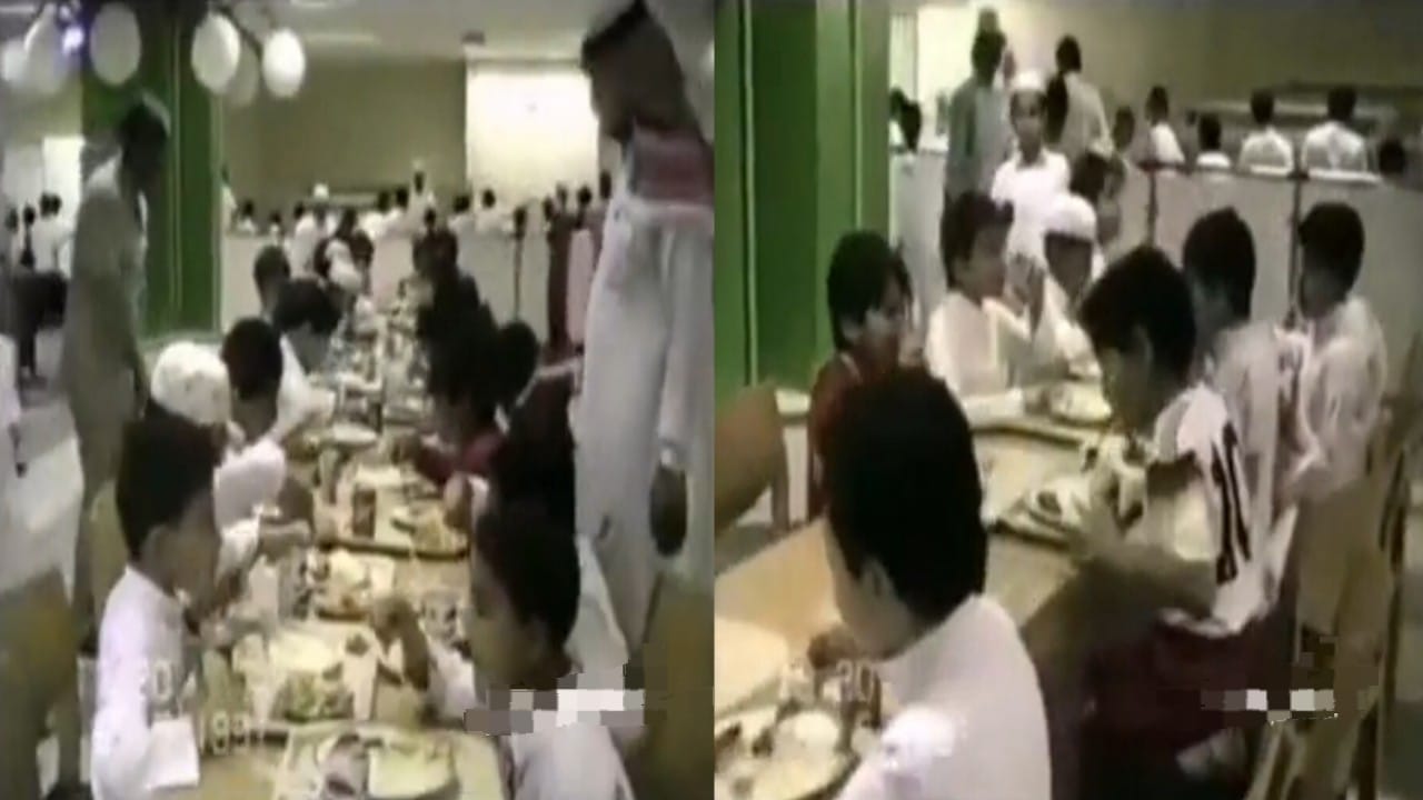 فسحة الطلاب بمدارس الرياض قبل 32 عامًا.. فيديو