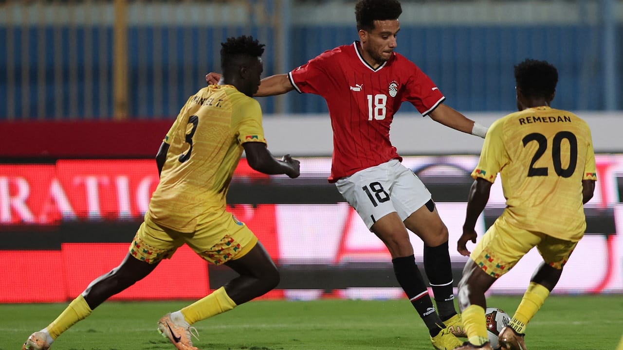 مصر تفوز على إثيوبيا بهدف مصطفي فتحي