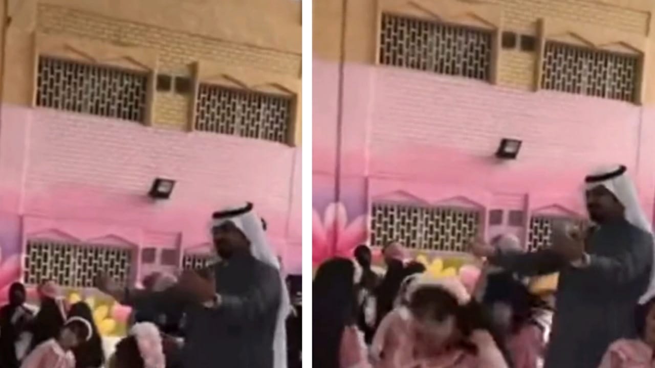 بعد أن فقدت أمها..أب يشارك ابنته الرقص..فيديو