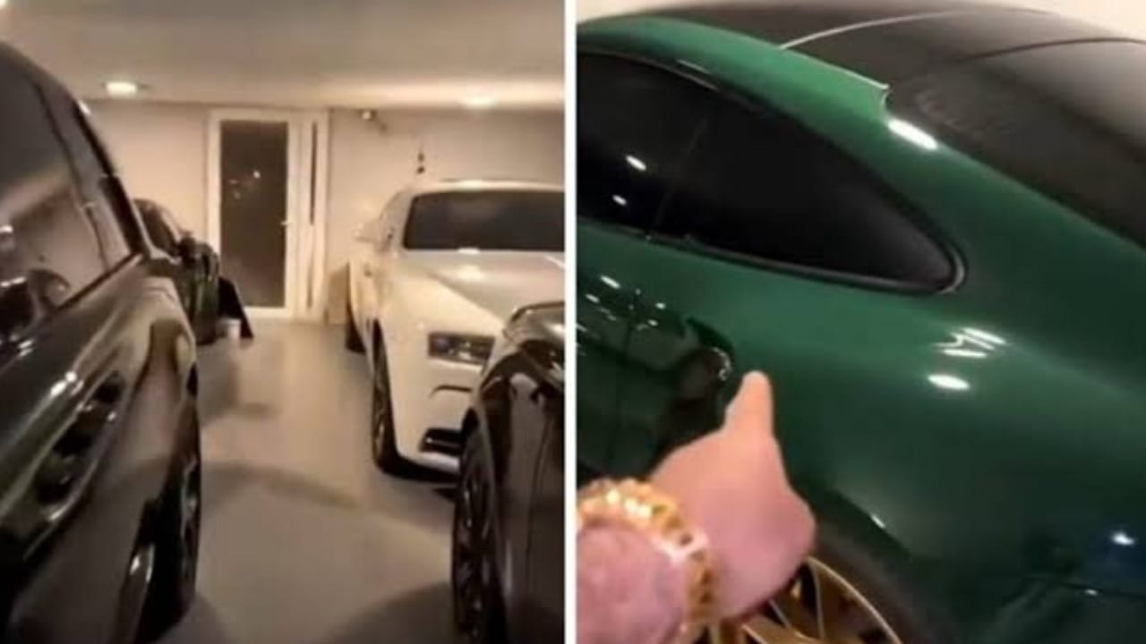 يعقوب بوشهري يستعرض سياراته الفخمة..فيديو