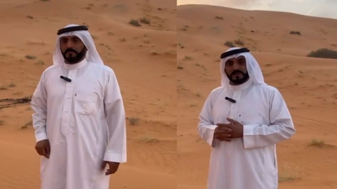 مواطن يبتكر حلا لإرشاد التائهين في الصحراء بحائل .. فيديو