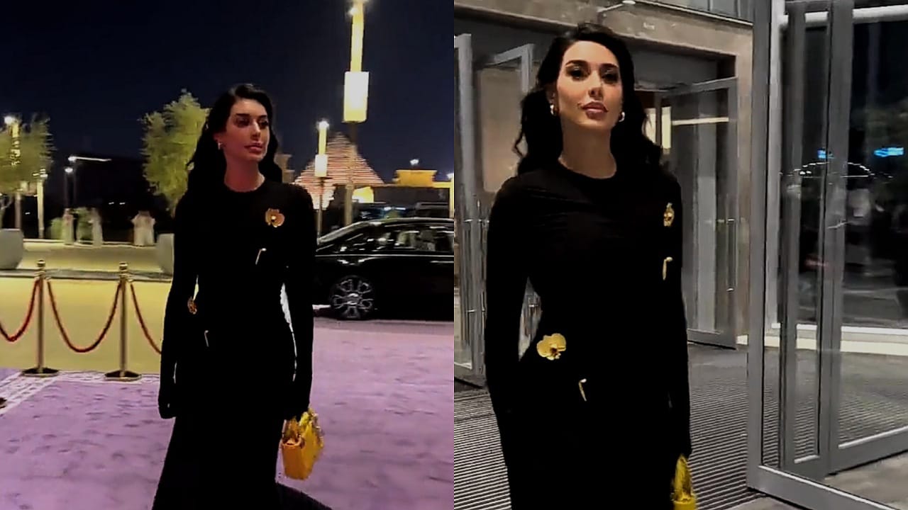 ياسمين صبري تخطف الأنظار في أحدث ظهور لها بالرياض .. فيديو